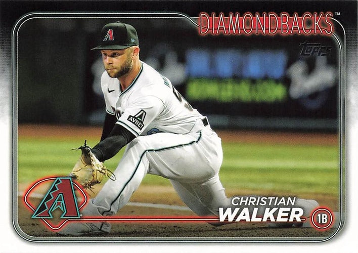#63 Christian Walker - Arizona Diamondbacks - 2024 Topps Baseball