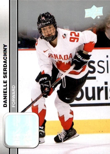 #63 Danielle Serdachny - Canada - 2023 Upper Deck Team Canada Juniors Hockey