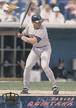 #63 Carlos Quintana - Boston Red Sox - 1994 Pacific Baseball