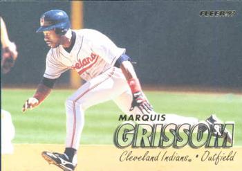 #640 Marquis Grissom - Cleveland Indians - 1997 Fleer Baseball