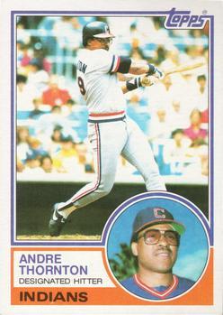 #640 Andre Thornton - Cleveland Indians - 1983 Topps Baseball