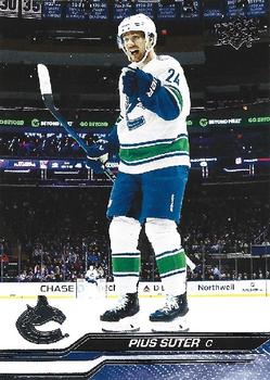 #640 Pius Suter - Vancouver Canucks -2023-24 Upper Deck Hockey