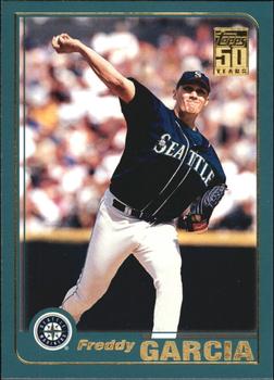 #640 Freddy Garcia - Seattle Mariners - 2001 Topps Baseball
