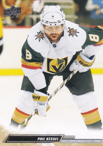 #641 Phil Kessel - Vegas Golden Knights - 2022-23 Upper Deck Hockey