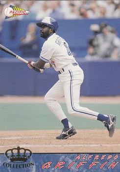 #641 Alfredo Griffin - Toronto Blue Jays - 1994 Pacific Baseball