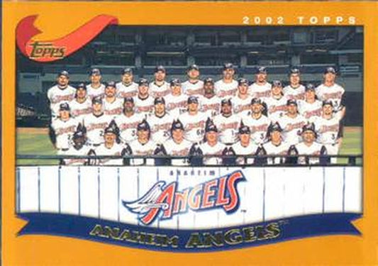 #641 Anaheim Angels - Anaheim Angels - 2002 Topps Baseball