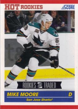 #642 Mike Moore - San Josearks - 2010-11 Score Hockey
