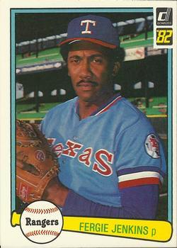 #643 Fergie Jenkins - Texas Rangers - 1982 Donruss Baseball