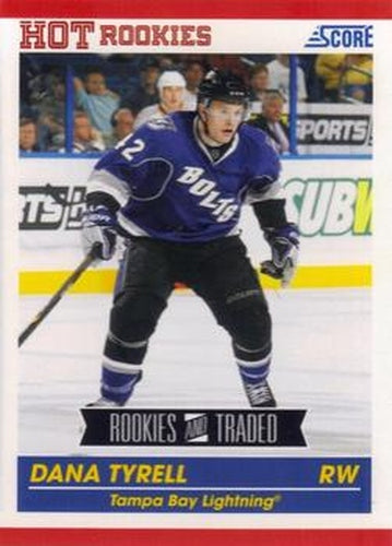 #643 Dana Tyrell - Tampa Bay Lightning - 2010-11 Score Hockey