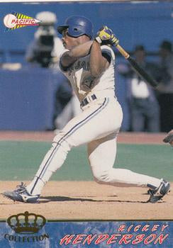 #643 Rickey Henderson - Toronto Blue Jays - 1994 Pacific Baseball