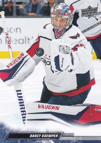 #644 Darcy Kuemper - Washington Capitals - 2022-23 Upper Deck Hockey