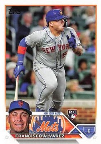#644 Francisco Álvarez - New York Mets - 2023 Topps Baseball