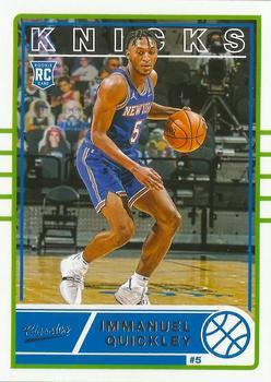 #644 Immanuel Quickley - New York Knicks - 2020-21 Panini Chronicles Basketball