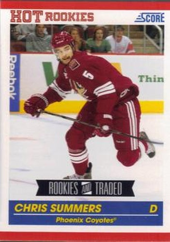 #645 Chris Summers - Phoenix Coyotes - 2010-11 Score Hockey