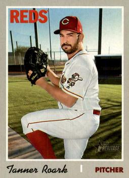 #645 Tanner Roark - Cincinnati Reds - 2019 Topps Heritage Baseball