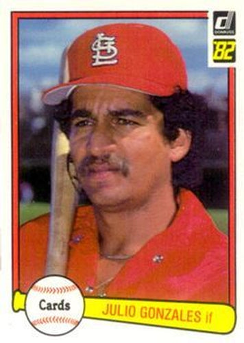 #645 Julio Gonzalez - St. Louis Cardinals - 1982 Donruss Baseball