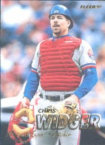 #646 Chris Widger - Montreal Expos - 1997 Fleer Baseball