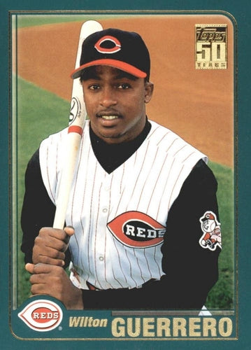 #646 Wilton Guerrero - Cincinnati Reds - 2001 Topps Baseball
