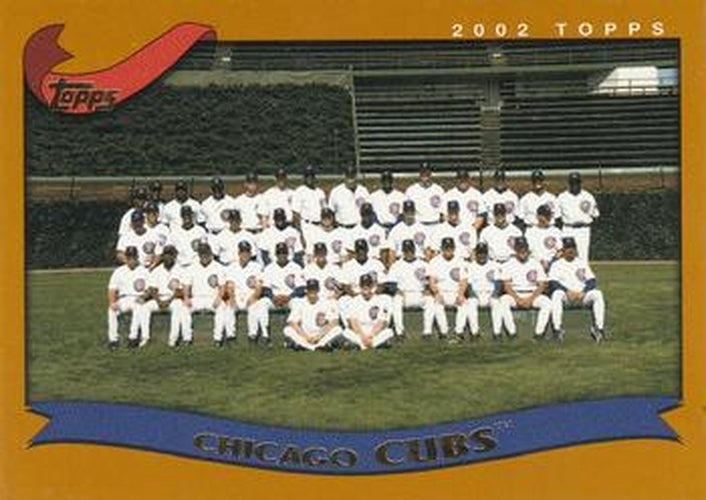 #646 Chicago Cubs - Chicago Cubs - 2002 Topps Baseball