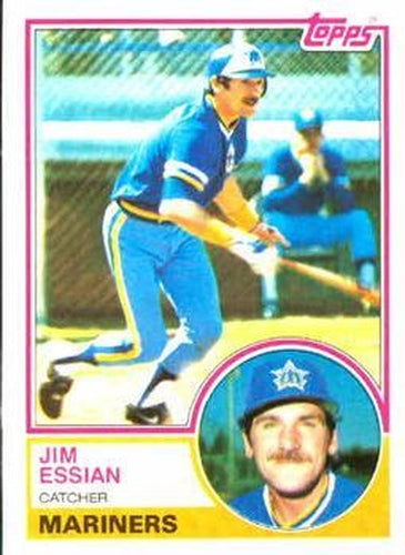 #646 Jim Essian - Seattle Mariners - 1983 Topps Baseball