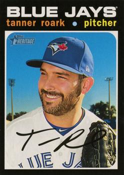 #647 Tanner Roark - Toronto Blue Jays - 2020 Topps Heritage Baseball