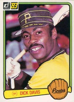 #647 Dick Davis - Pittsburgh Pirates - 1983 Donruss Baseball