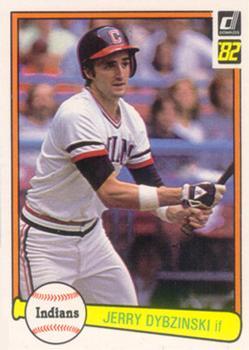 #647 Jerry Dybzinski - Cleveland Indians - 1982 Donruss Baseball