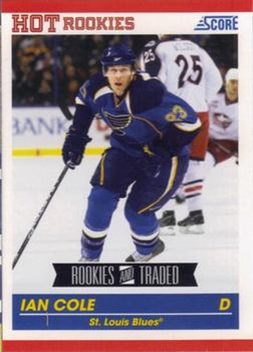 #647 Ian Cole - St. Louis Blues - 2010-11 Score Hockey