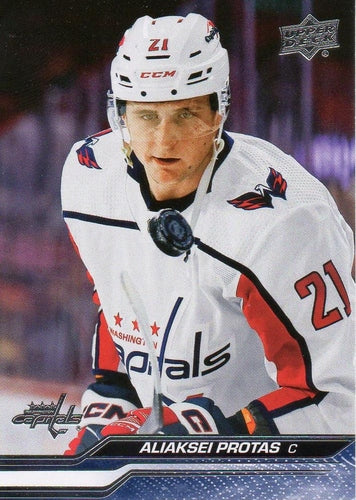 #647 Aliaksei Protas - Washington Capitals -2023-24 Upper Deck Hockey