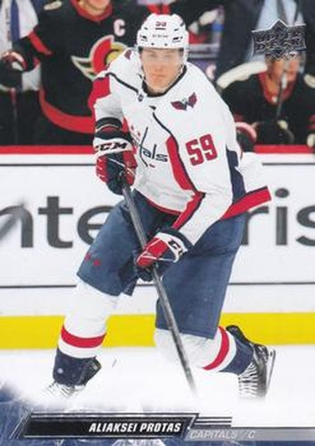 #648 Aliaksei Protas - Washington Capitals - 2022-23 Upper Deck Hockey