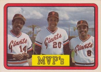 #648 Frank Robinson / Vida Blue / Joe Morgan - San Francisco Giants - 1983 Donruss Baseball