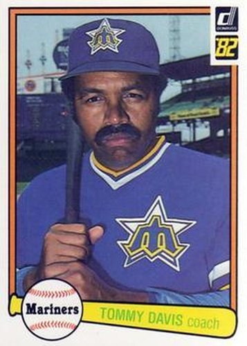 #648 Tommy Davis - Seattle Mariners - 1982 Donruss Baseball