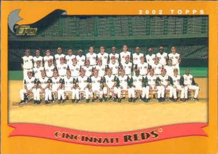 #648 Cincinnati Reds - Cincinnati Reds - 2002 Topps Baseball