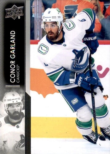 #649 Conor Garland - Vancouver Canucks - 2021-22 Upper Deck Hockey