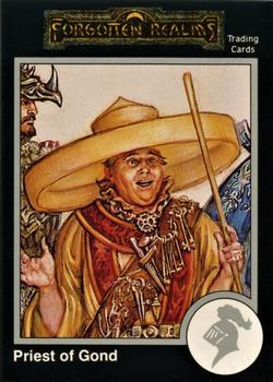 #649 Priest of Gond Wonderbringer - 1991 TSR Advanced Dungeons & Dragons - Silver