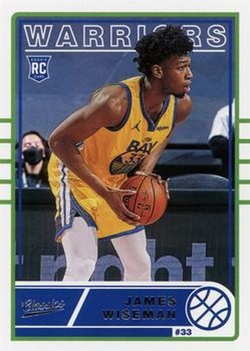 #649 James Wiseman - Golden State Warriors - 2020-21 Panini Chronicles Basketball