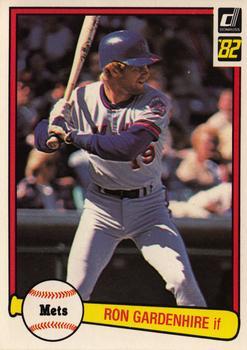 #649 Ron Gardenhire - New York Mets - 1982 Donruss Baseball