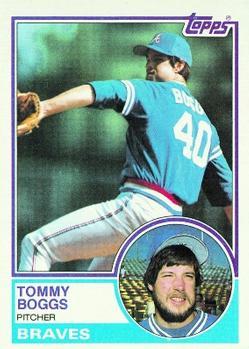 #649 Tommy Boggs - Atlanta Braves - 1983 Topps Baseball