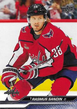 #649 Rasmus Sandin - Washington Capitals -2023-24 Upper Deck Hockey