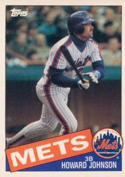 #64T Howard Johnson - New York Mets - 1985 Topps Traded Baseball