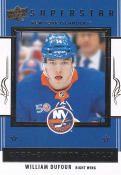 #HR64 William Dufour - New York Islanders - 2023-24 Upper Deck - Honor Roll Hockey