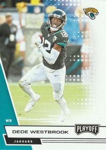 #64 Dede Westbrook - Jacksonville Jaguars - 2020 Panini Playoff Football