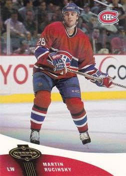 #64 Martin Rucinsky - Montreal Canadiens - 2000-01 Upper Deck Heroes Hockey