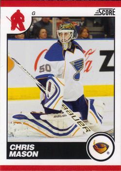 #64 Chris Mason - Atlanta Thrashers - 2010-11 Score Hockey
