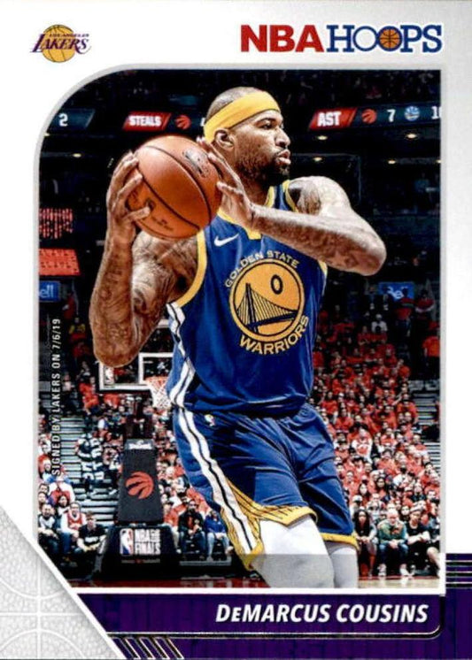 #64 DeMarcus Cousins - Los Angeles Lakers - 2019-20 Hoops Basketball