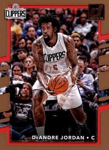 #64 DeAndre Jordan - Los Angeles Clippers - 2017-18 Donruss Basketball