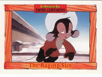 #64 The Raging Sun - 1991 Impel An American Tail: Fievel Goes West