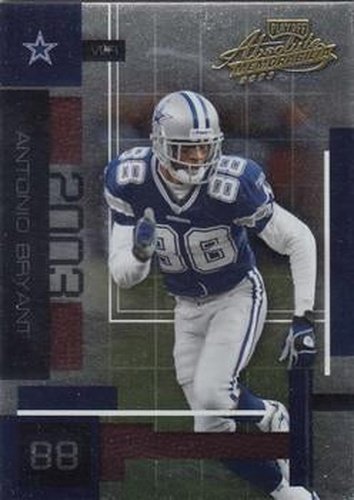 #64 Antonio Bryant - Dallas Cowboys - 2003 Playoff Absolute Memorabilia Football