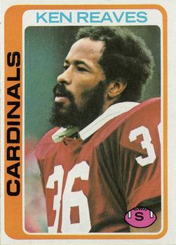 #64 Ken Reaves - St. Louis Cardinals - 1978 Topps Football