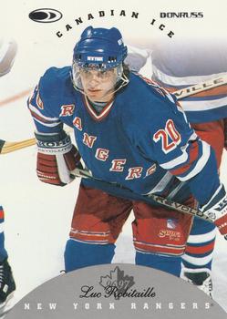 #64 Luc Robitaille - New York Rangers - 1996-97 Donruss Canadian Ice Hockey